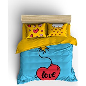 Çift Kişilik Nevresim Takımı - In Love