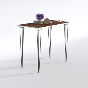 Knsz Yemek Masası Hemdem Cvzsyh 105*130*070 Mutfak Ofis Çalışma Ceviz