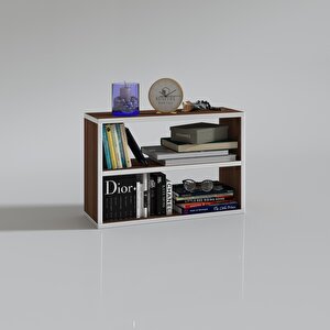 Kitaplık Nihan 040*060*20 Cvz Duvar Rafı Beyaz