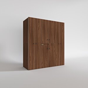 Çamaşır-kurutma Makinesi Dolabı Nazzam Cvz 187*170*60 Çekmeceli Raflı Banyo
