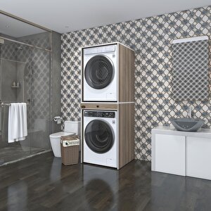 Çamaşır-kurutma Makinesi Dolabı Avi Senna Crd 187*070*60 Çekmeceli Banyo