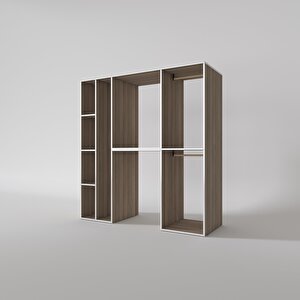 Çamaşır-kurutma Makinesi Dolabı Ve Giysi Dolabı Cevheri Sol Crd 180x170x60  Banyo