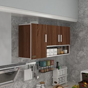 Hazır Mutfak Mirandus22 Cvz 060*120*22 Mutfak Banyo Dolabı Kapaklı Raflı