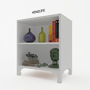 Kenzlife Kitaplık Tuğçe 068*060*020 Byz Ayaklı Mutfak Dolabı Banyo Ofis Ayakkabılık Kiler