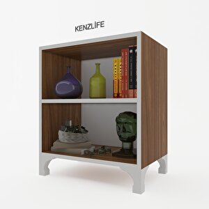 Kitaplık Tuğçe 068*040*020 Cvz Ayaklı Mutfak Dolabı Banyo Ofis Ayakkabılık Kiler