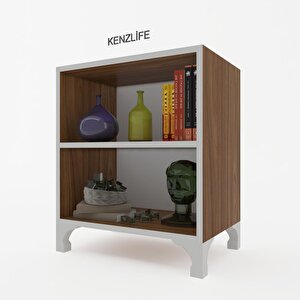 Kitaplık Tuğçe 068*040*020 Cvz Ayaklı Mutfak Dolabı Banyo Ofis Ayakkabılık Kiler