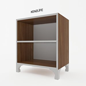 Kitaplık Tuğçe 068*040*020 Cvz Ayaklı Mutfak Dolabı Banyo Ofis Ayakkabılık Kiler