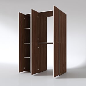 Kenzlife Çamaşır-kurutma Makinesi Dolabı Kapaklı Yaromira Sol Cvz 180*120*60 Banyo Arkalıksız