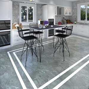 Knsz Masa Sandalye Takımı Hem105zengin Grisyh 100*070 4 Sandalye Syhsyh Kolçaklı