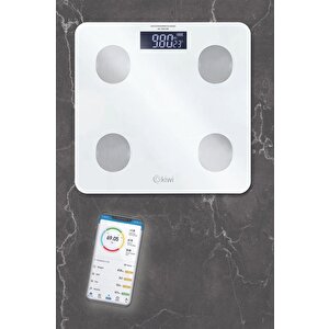 Kbs-1085 Akıllı Banyo Baskülü Beyaz