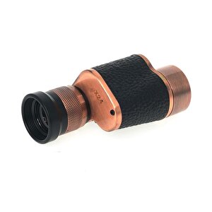 6x24 Baıgısh Askeri Tarzi Pirinç Ve Deri Kaplamalı Deri Çantalı Monocular Dürbün Princ