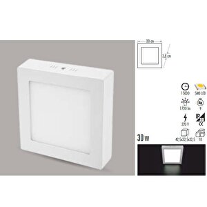 Ct-5274 30w Alm. S.ü Led Armatür Kare (günişiği-6adet) Cata &