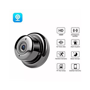 Powermaster Pm-4792 V380 Gece Görüşlü Mikrofonlu 1080p Mini Wifi Ip Kamera