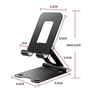 Powermaster A30 Metal Masaüstü Telefon Tablet Tutacağı Universal