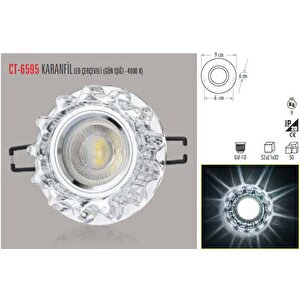 Ct-6595 Karanfi̇l Cam Spot(ampulsuz-6adet) Cata 400x250 cm