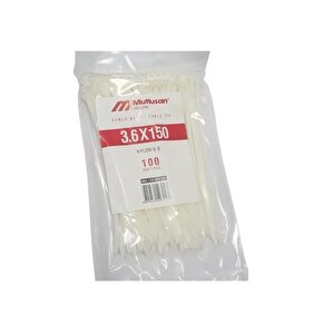 3,6x150mm Kablo Baği (100lü Paket-10adet) Mutlusan