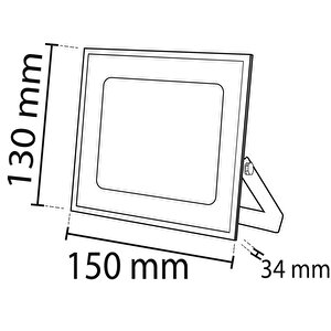 20w Beyaz Led Projektör (4adet) Noas 0,22 mm
