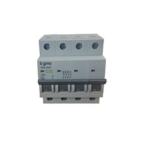 4x32a C/3ka W Otomati̇k Si̇gorta (6adet) Si̇gma