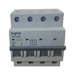 4x32a C/3ka W Otomati̇k Si̇gorta (3lü) Si̇gma
