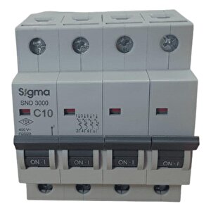 4x10a C/3ka W Otomati̇k Si̇gorta (3lü) Si̇gma