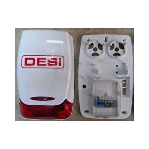 Desi Dummy Caydırıcı Işıklı Sahte Siren Hırsız Alarm Sistemi Hırsız Alarmı 100% Türk Malı