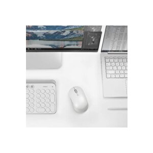 Mi Çift Modlu Kablosuz Bluetooth Mouse (beyaz) Hlk4040gl