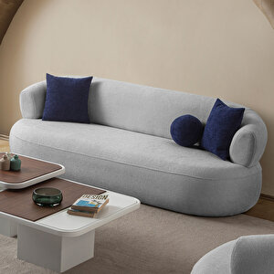 Roma Koltuk Takımı 3+3+1 Gri