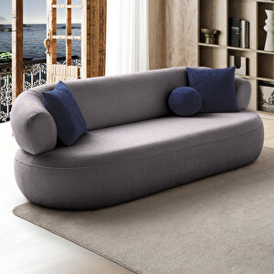 Eymense Roma Koltuk Takımı 3+1 Koyu Gri