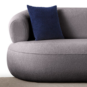 Eymense Roma Koltuk Takımı 3+1 Koyu Gri