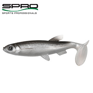 Silikon Sahte Balık Yem - Spro - 8cm - Gümüş (4658-908)