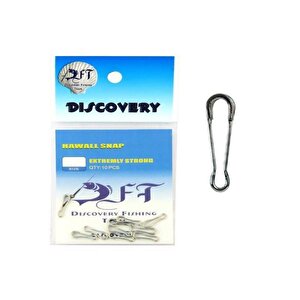 Dft Cjs040 Hawai Snap Nikel Klips (10'lu) No:2