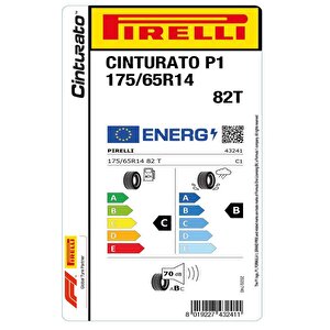 Pirelli 175/65 R14 82t Cinturato P1 Oto Yaz Lastiği (üretim: 2024)