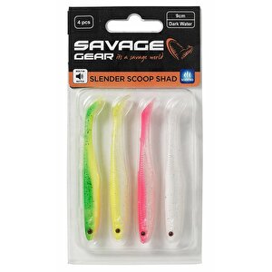 Savage Gear Slender Scoop Shad 11 Cm 7 Gr Dark Water Mix