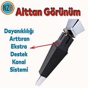Mobilya Oturma Grubu Kanepe Sehpa Tv Ünitesi Koltuk Ayağı Baza Ayakları Siyah Krom 20 Cm