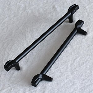 Prade 160 Mm Mat Siyah Kulp Metal Mobilya Çekmece Mutfak Kapak Dolap Kulpları Dolabı Kulbu Kulpu