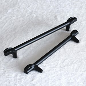Prade 160 Mm Mat Siyah Kulp Metal Mobilya Çekmece Mutfak Kapak Dolap Kulpları Dolabı Kulbu Kulpu