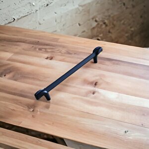 Duru 128 Mm Siyah Metal Kulp Mobilya Mutfak Çekmece Dolabı Kulpları Dolap Kapak Kulpu Kulbu