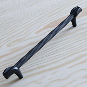 Duru 128 Mm Siyah Metal Kulp Mobilya Mutfak Çekmece Dolabı Kulpları Dolap Kapak Kulpu Kulbu