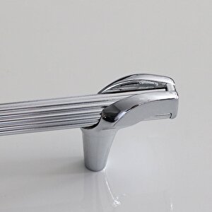 Duru 224 Mm Metal Kulp Mutfak Mobilya Dolabı Çekmece Dolap Kulpları Kapak Kulbu Kulpu Krom Renk