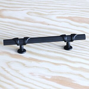Emir 96 Mm Siyah Metal Kulp Mobilya Çekmece Mutfak Dolabı Dolap Kulpları Kapak Kulbu Kulpu