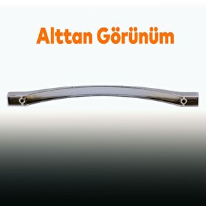 Mobilya Mutfak Dolabı Çekmece Dolap Kapak Kulpu Kulbu Krom Metal Kulp 160 Mm