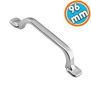 Mobilya Mutfak Dolabı Çekmece Dolap Kapak Kulpu Kulbu 96 Mm Krom Metal Kulp