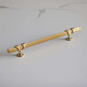 Emir 192 Mm Gold Altın Metal Kulp Çekmece Mobilya Mutfak Dolap Kulpu Dolabı Kapak Kulpları Kulbu