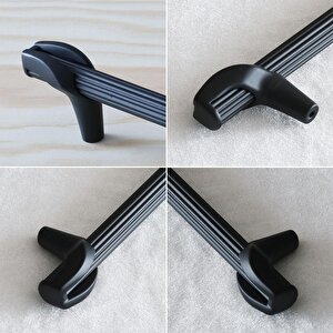Duru 160 Mm Siyah Metal Kulp Mobilya Çekmece Mutfak Dolabı Kulpları Kapak Dolap Kulpu Kulbu