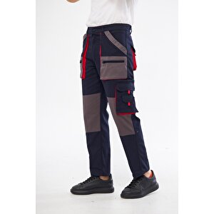 Mervem Tactical Pantolon Harman Karışımı Lacivert XL
