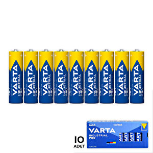 Varta Endüstriyel Pro Alkaline Aaa İnce Pil 10'lu Paket