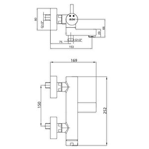Eca Mina Banyo Bataryası + Eca Logica Sürgülü Duş Seti Üst Takımı