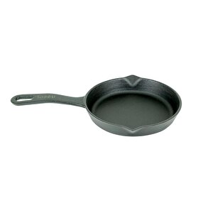 T1800 Caste Mat Siyah Döküm Tava 16 Cm