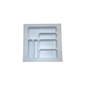 Çekmece İçi Çatal Kaşık Düzenleyici Beyaz 49x49 Cm