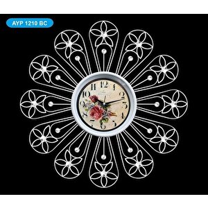 Galaxy Ayp-1210-bc Ferforje Taşlı Dekoratif Duvar Saati